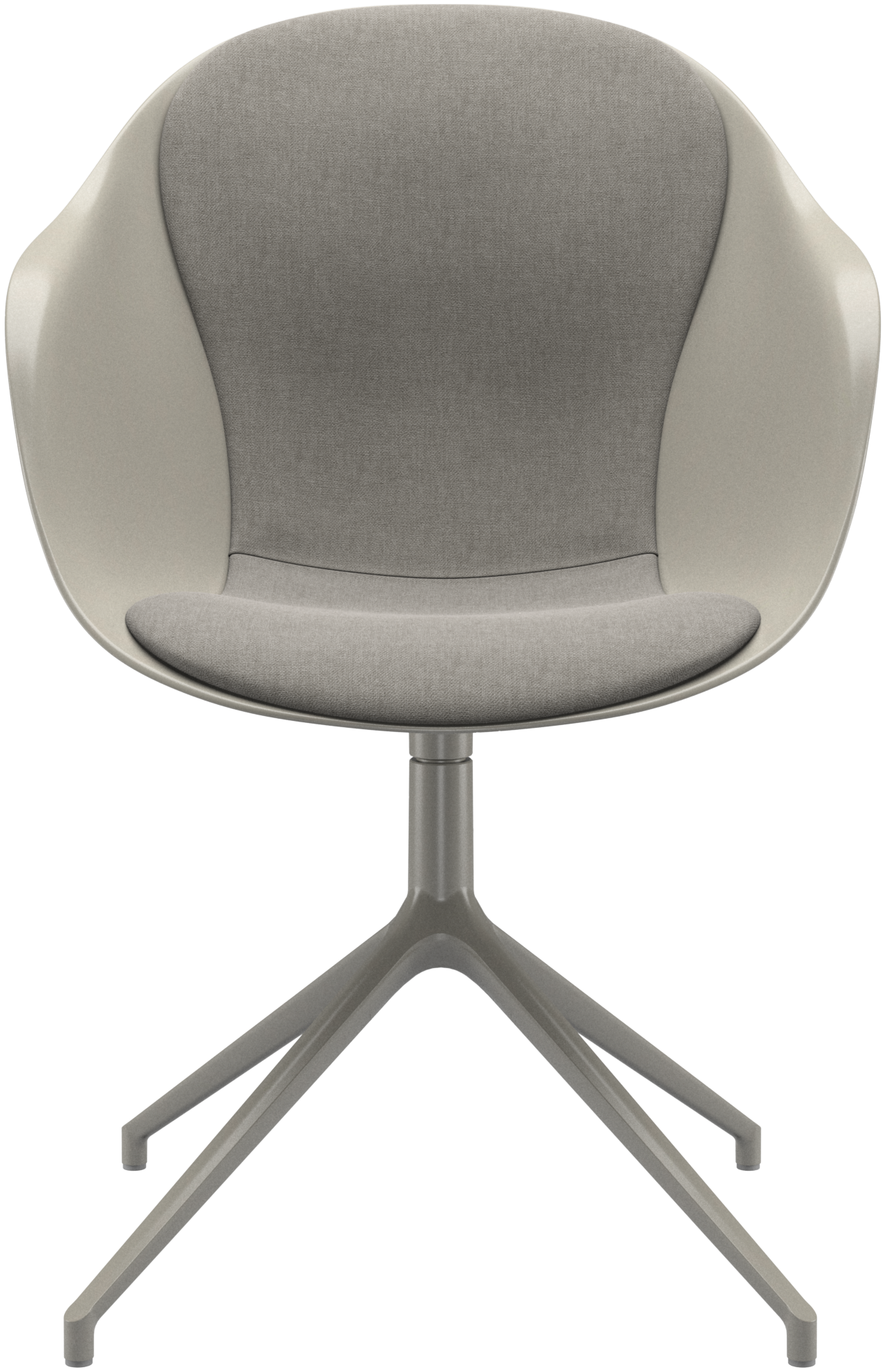 BoConcept］ADELAIDE /ライトグレーファブリック・キャスター付